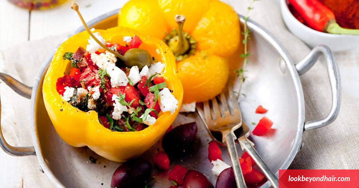 Vegetable Recipe: Baked Stuffed Bell Peppers